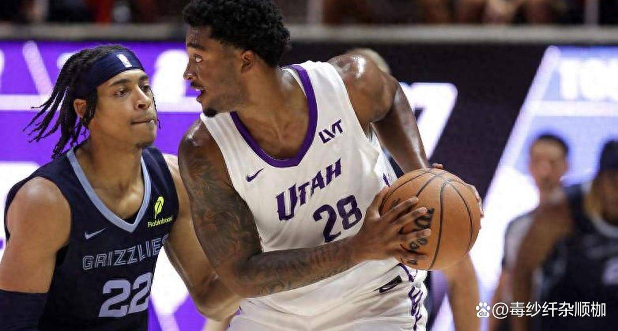 犹他爵士夏联惊现新星，森萨博得分爆发能否逆袭NBA舞台