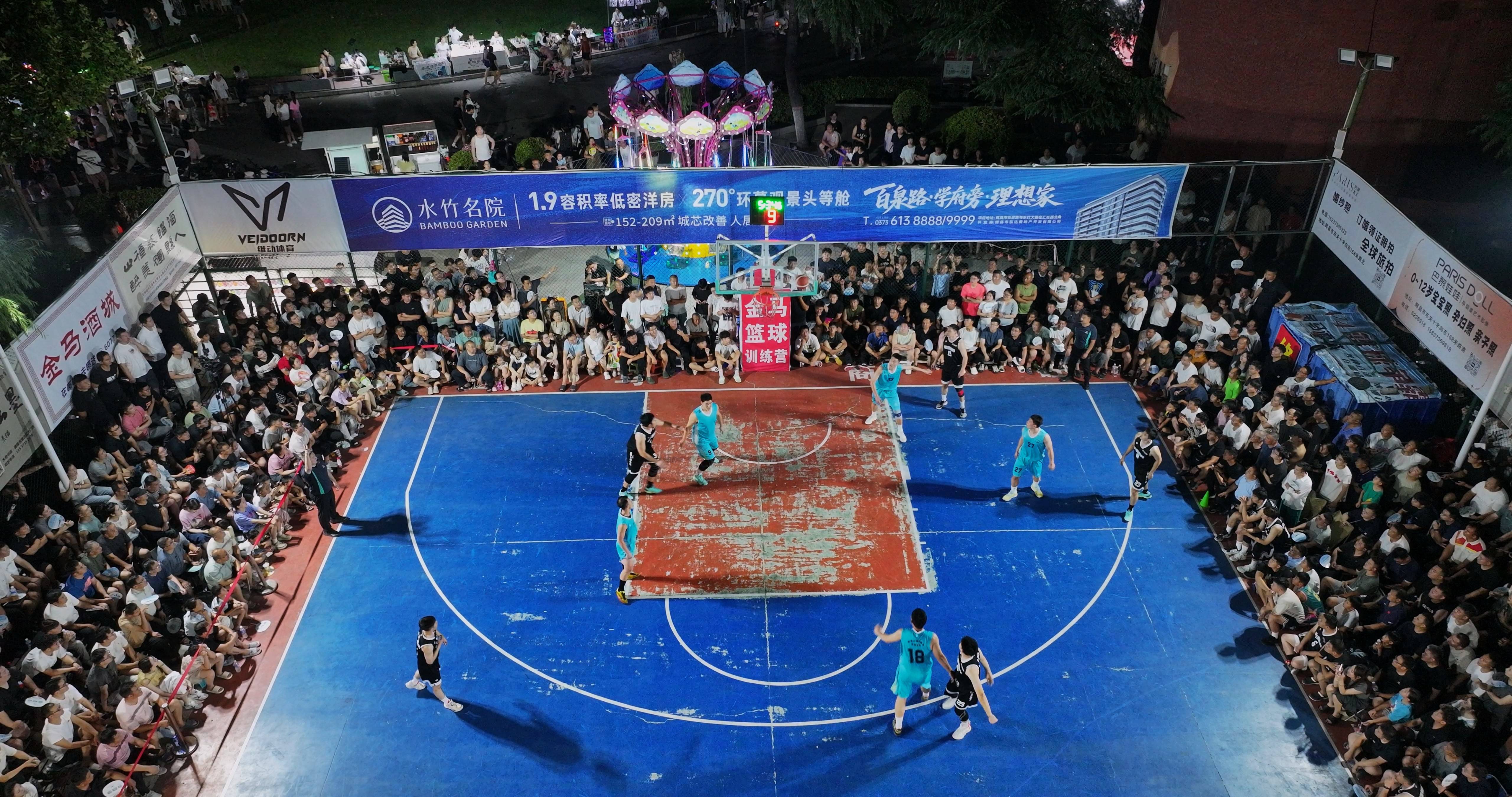 专业级篮球邀请赛燃情辉县，市民家门口看“CBA级”较量