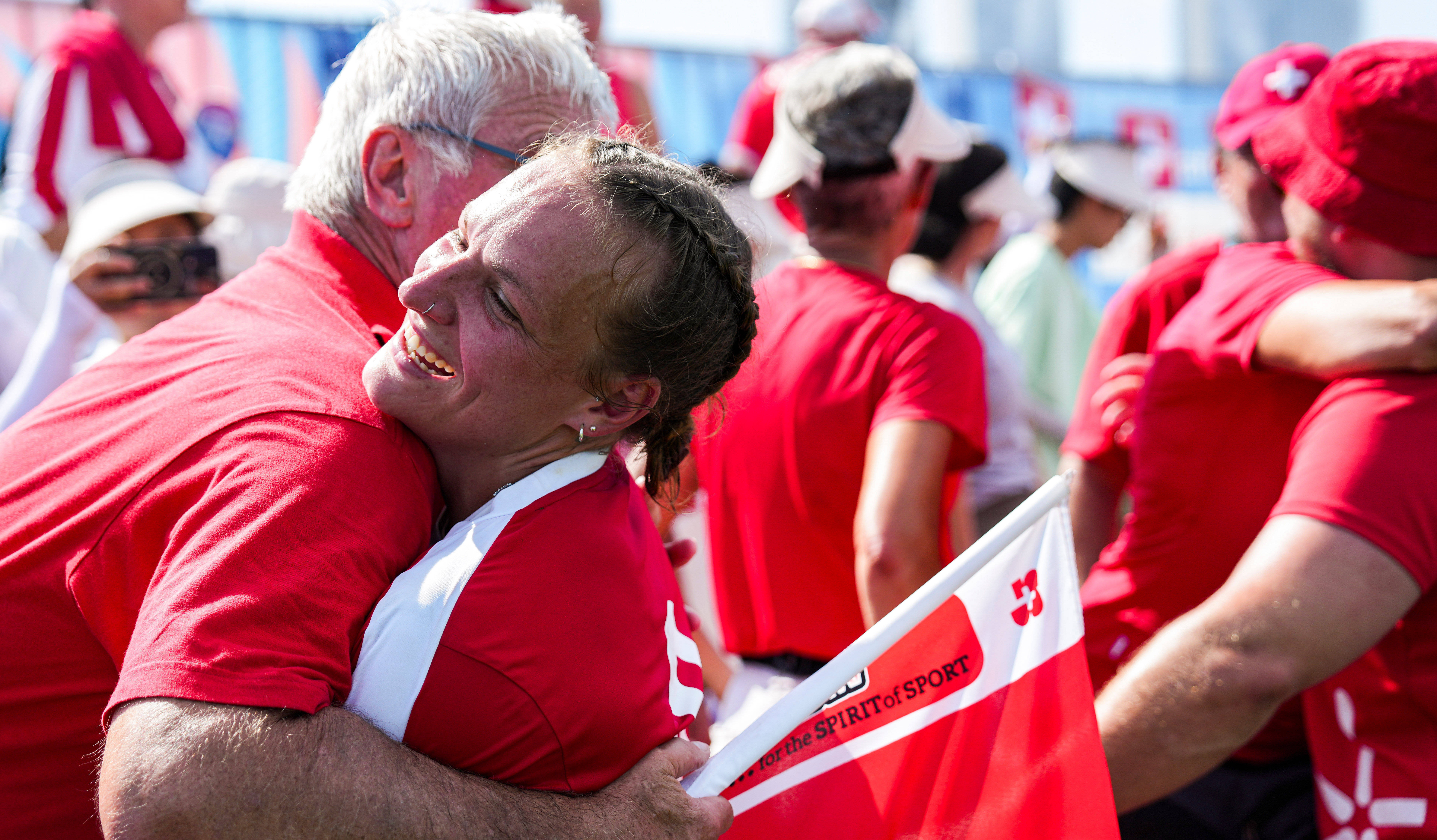 （成都世运会）浮士德球——女子半决赛：瑞士队胜德国队