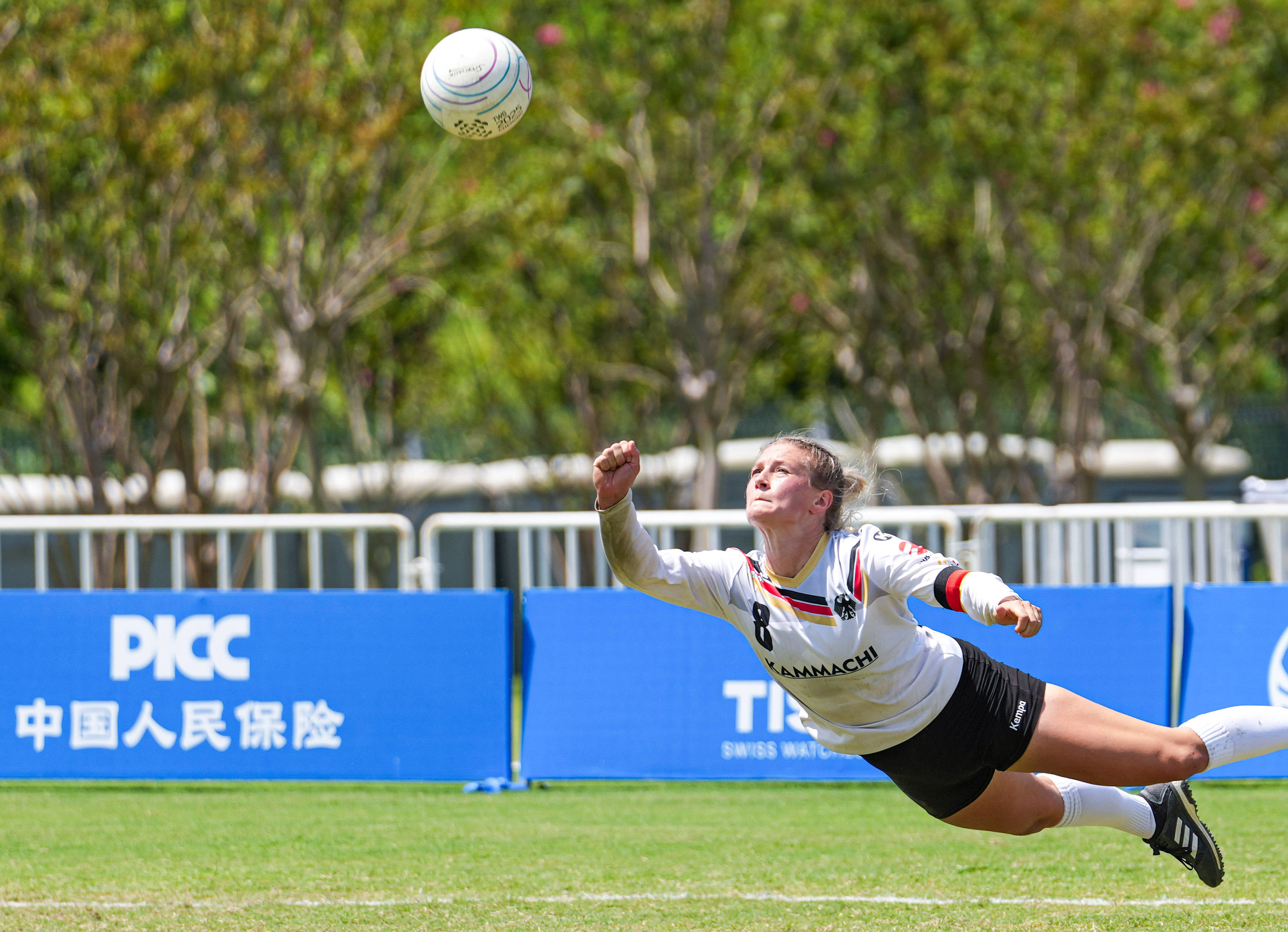 （成都世运会）浮士德球——女子半决赛：瑞士队胜德国队