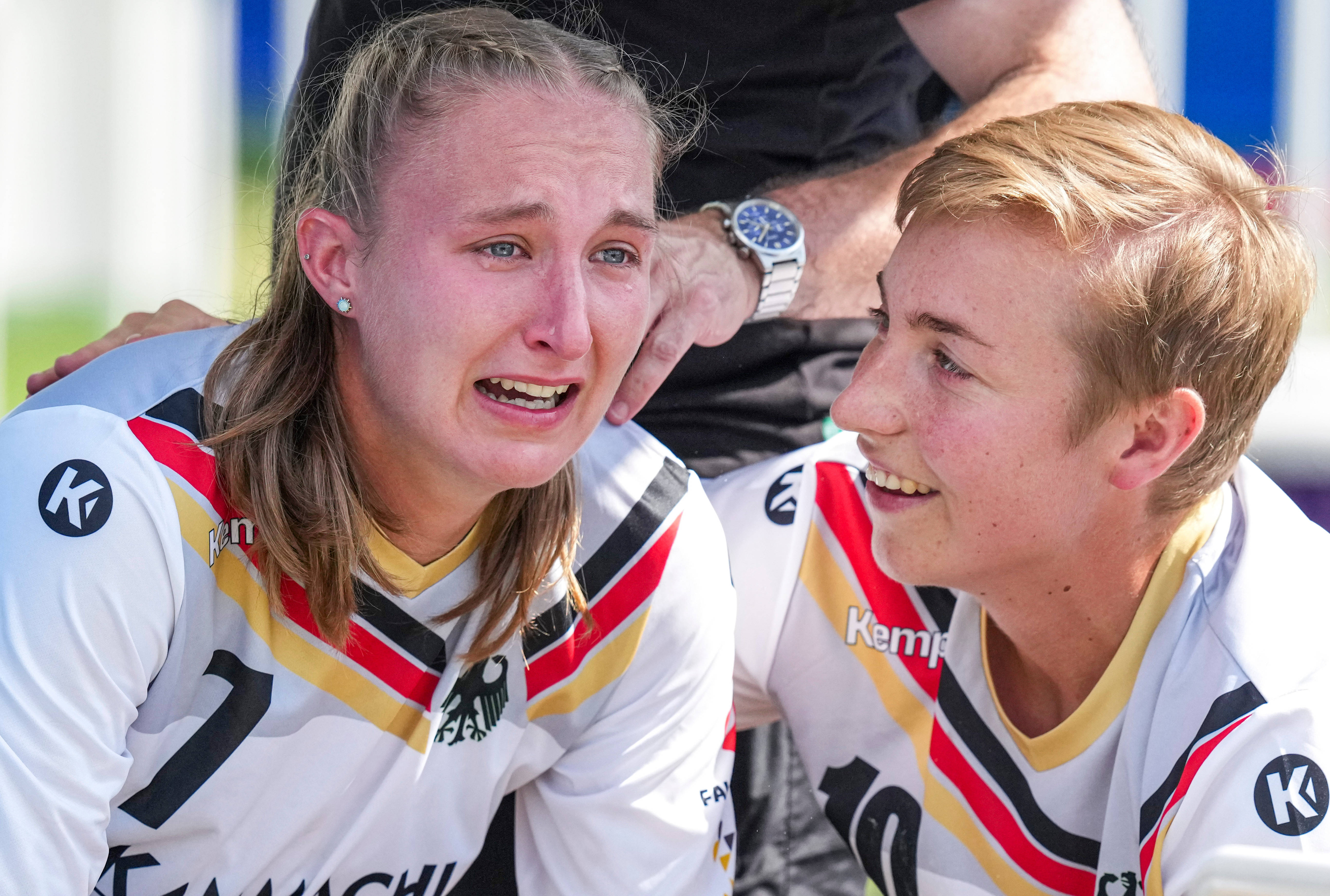 （成都世运会）浮士德球——女子半决赛：瑞士队胜德国队